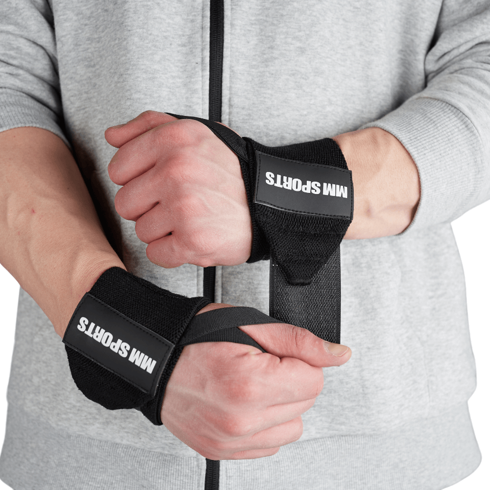 Wrist Wraps Super Strong, Black MM Sports